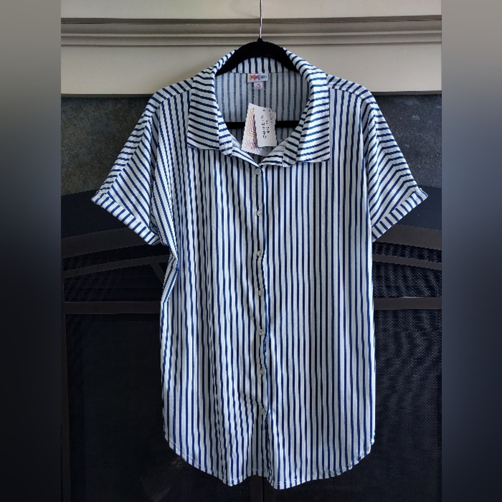 LuLaRoe Charlie Blouse